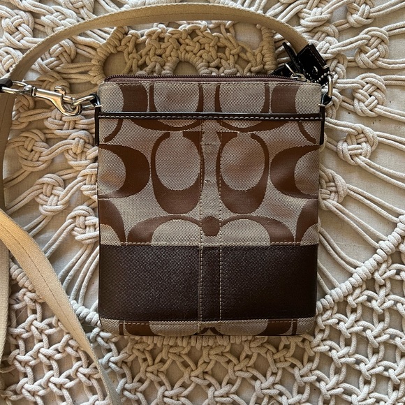 Authentic Coach Canvas Crossbody - Picture 4 of 9